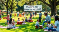 organize local parenting gatherings