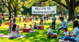 organize local parenting gatherings