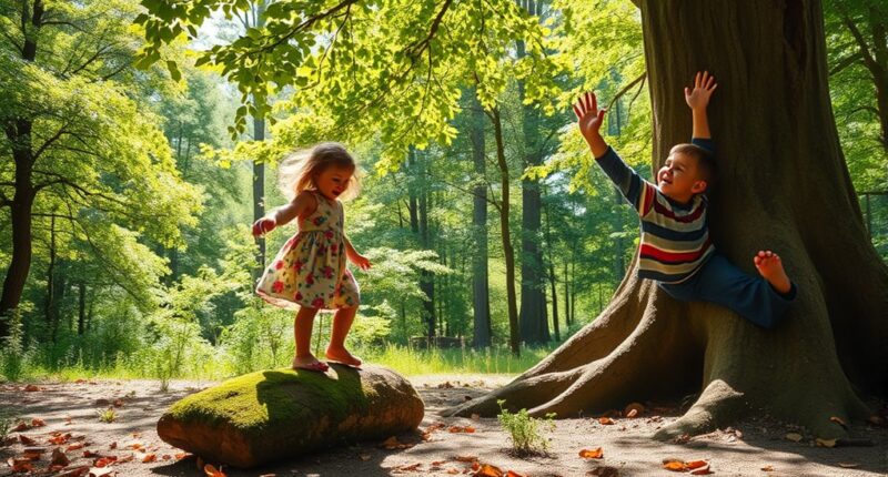 outdoor play boosts growth