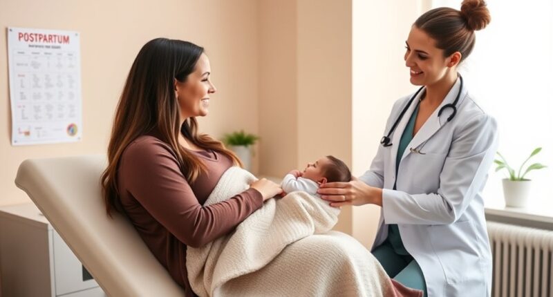 postpartum 6 week follow up