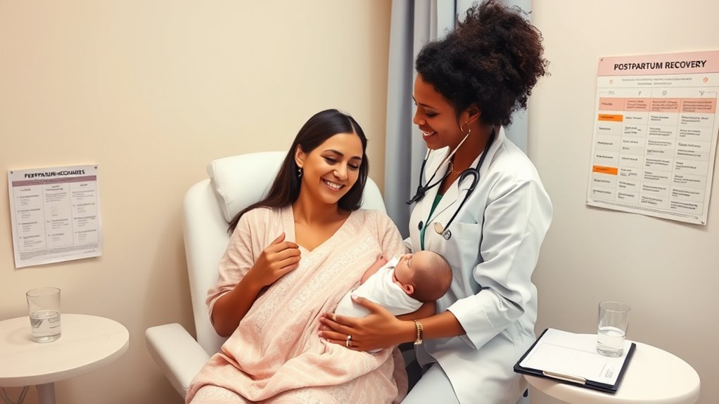 postpartum checkup and recovery