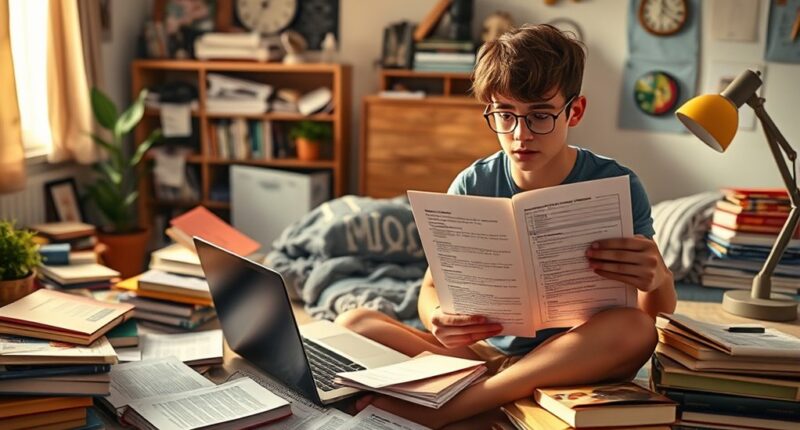 reducing college application anxiety
