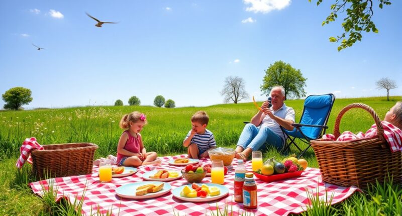 stress free family picnic planning