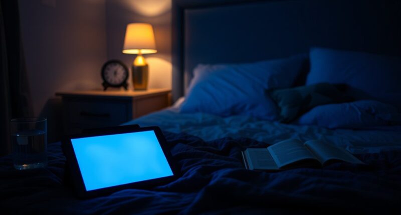 bedtime screens preparation