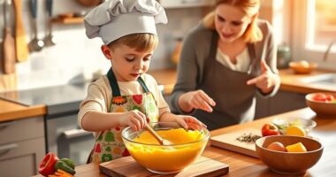 child friendly cooking safety