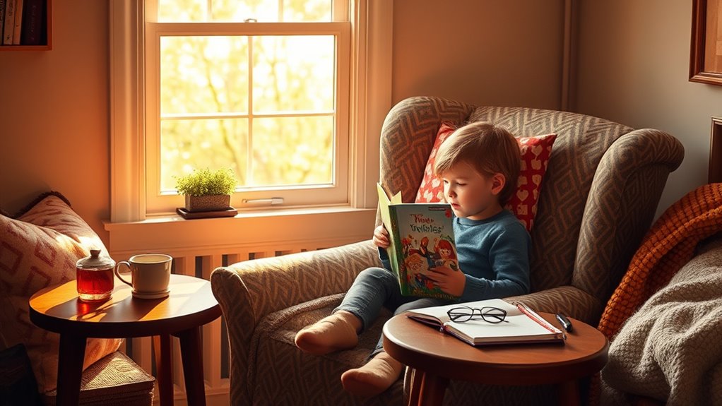 create engaging reading routine