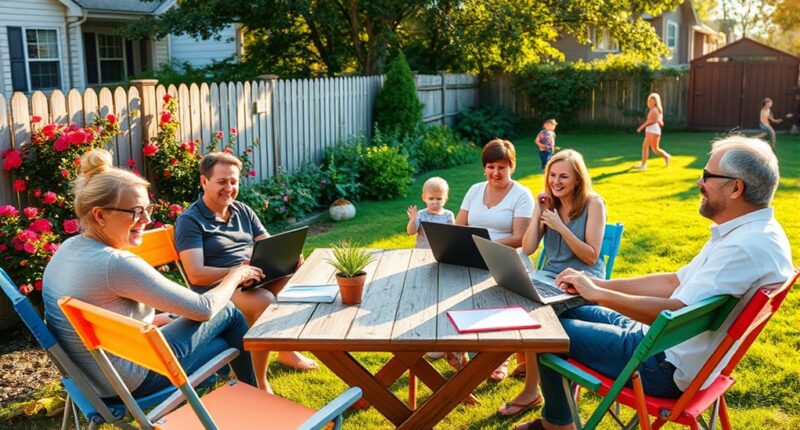 create neighbor babysitting cooperative