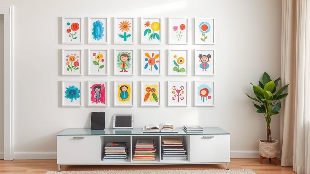 digitize display repurpose art