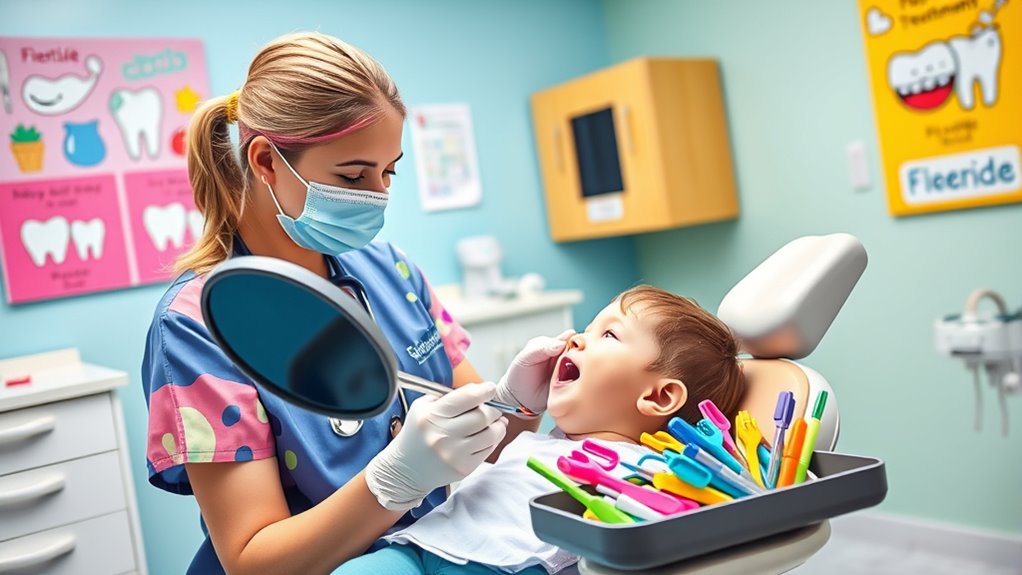 early dental visits promote healthy teeth