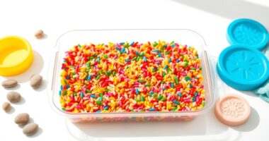 easy to clean sensory setups