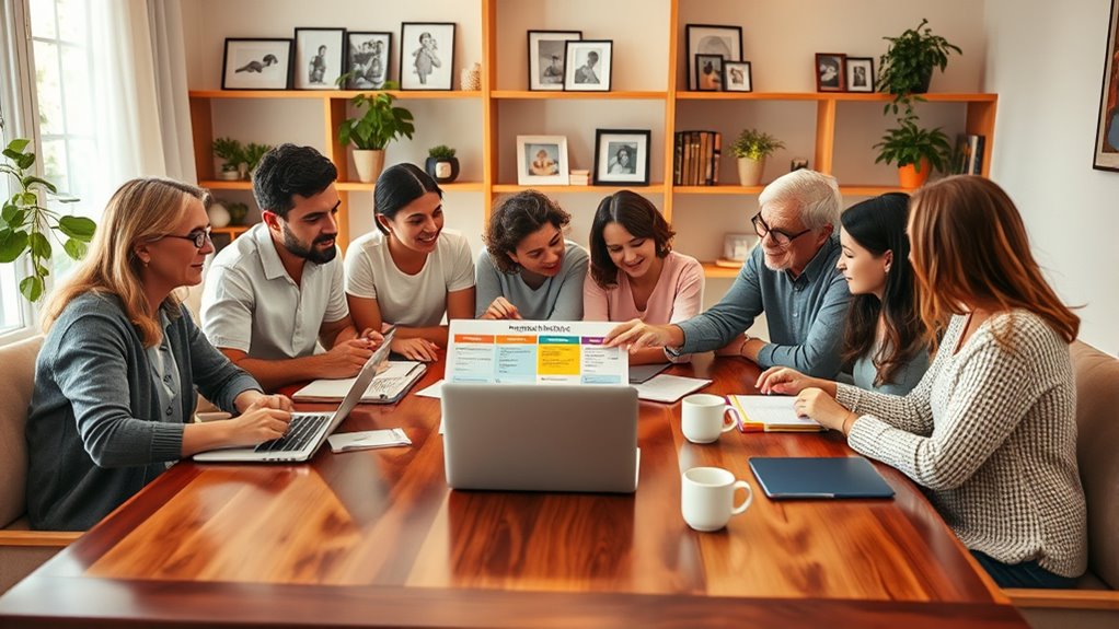 family meetings foster communication