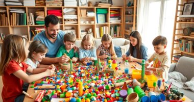 family reuse art night