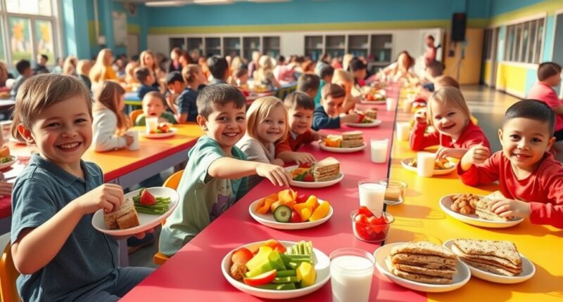 healthy kid friendly school lunches