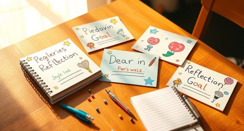 kids new year reflection tools