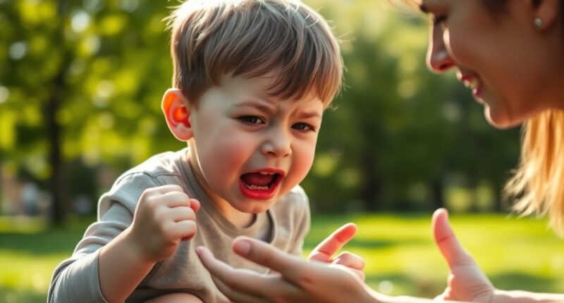 managing outbursts with calm