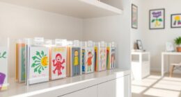 organizing children s artwork efficiently