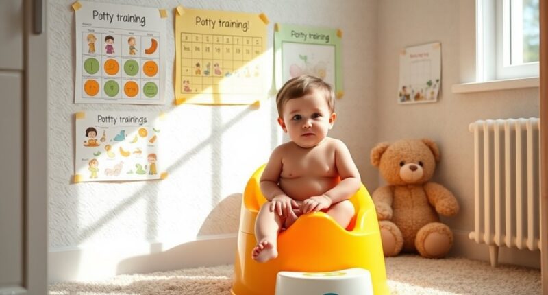 potty training signs and plans