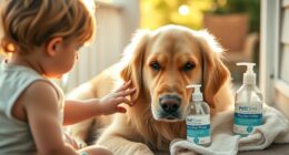 safe clean gentle pet handling