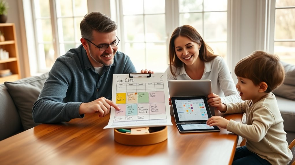 shared routines and conflict resolution