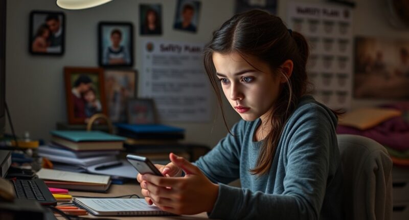 teen sextortion warning signs