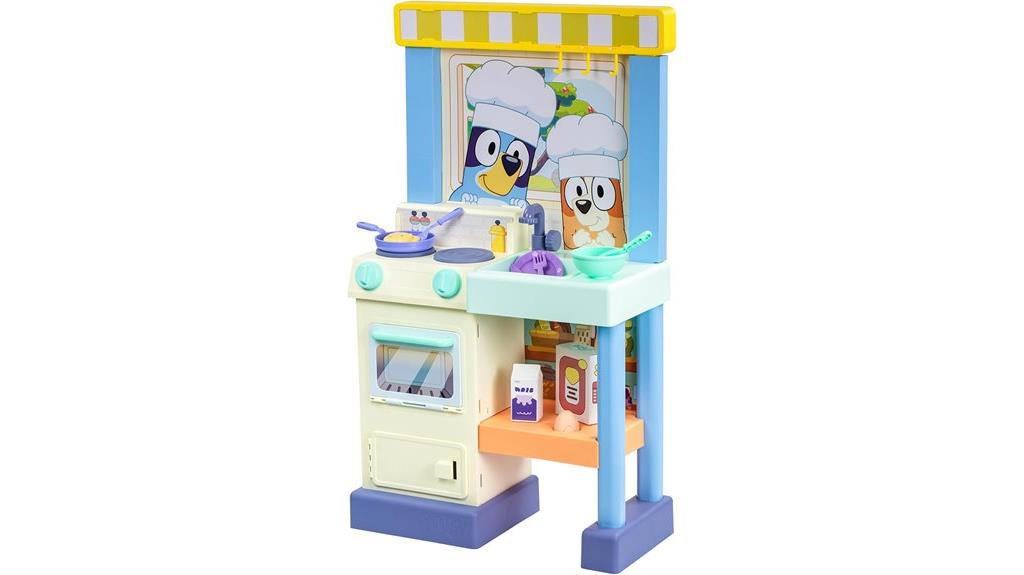 bluey themed toy kitchen