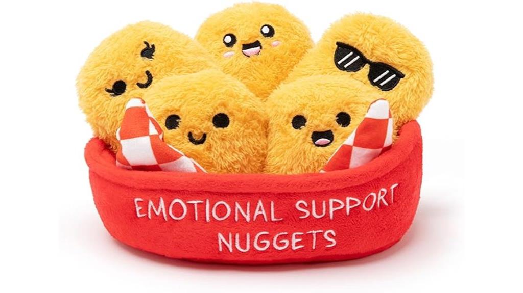 chicken nugget plush set