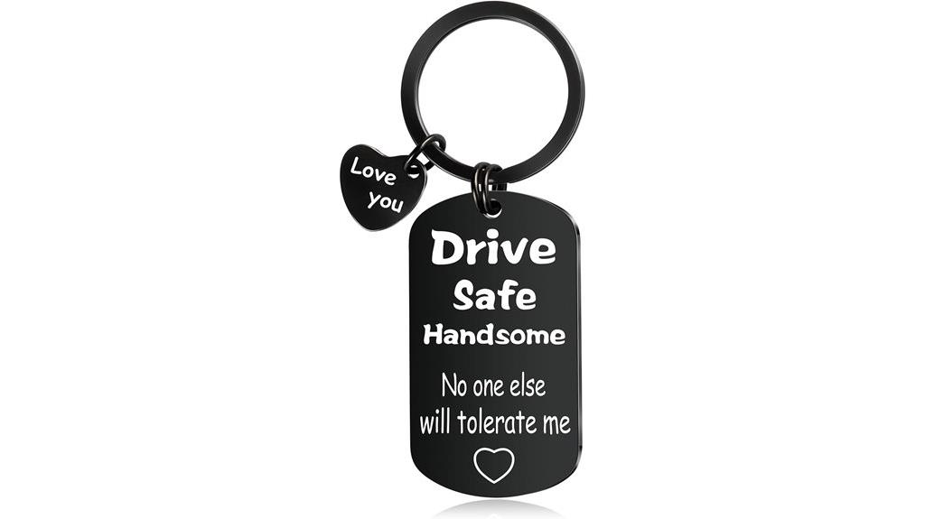 drive safe keychain