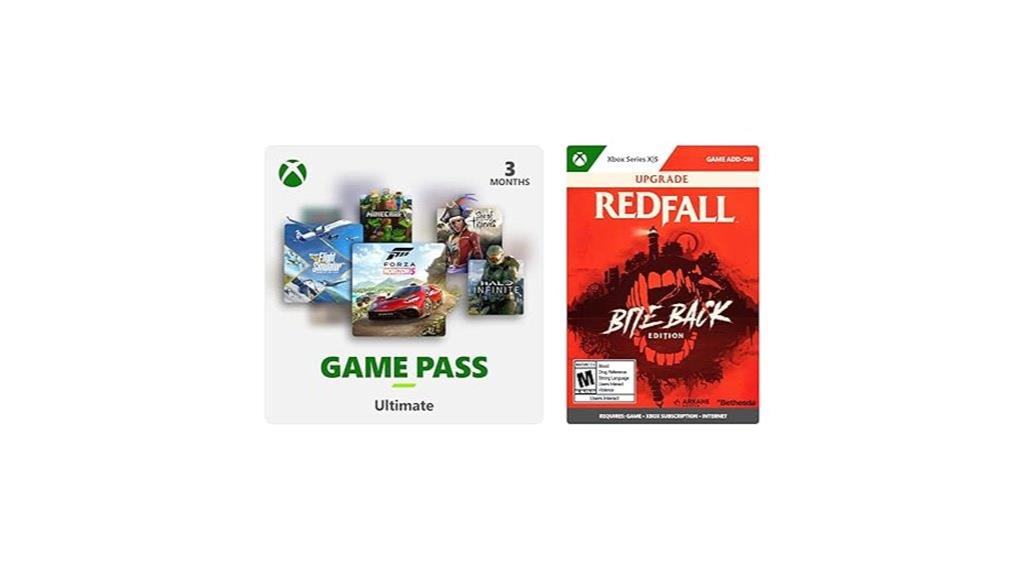 game pass and redfall upgrade