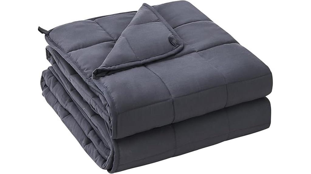 heavy grey queen blanket