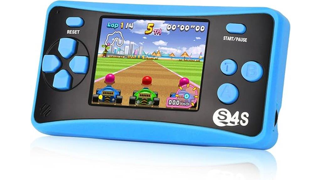 kids 142 game handheld arcade