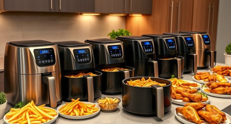large family air fryer options