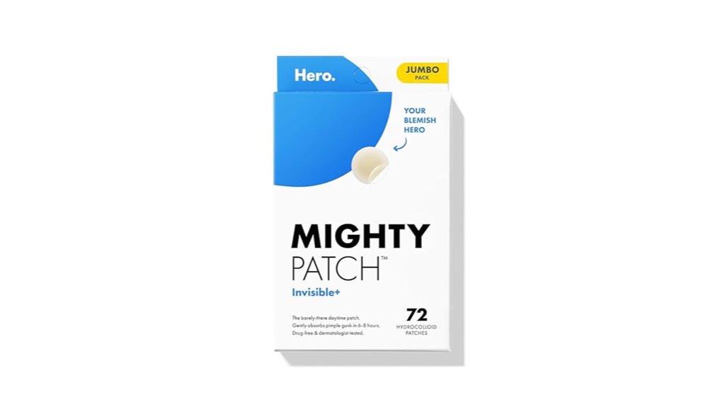 large pack of acne patches