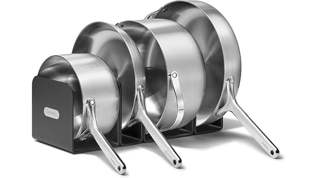 stainless steel cookware set