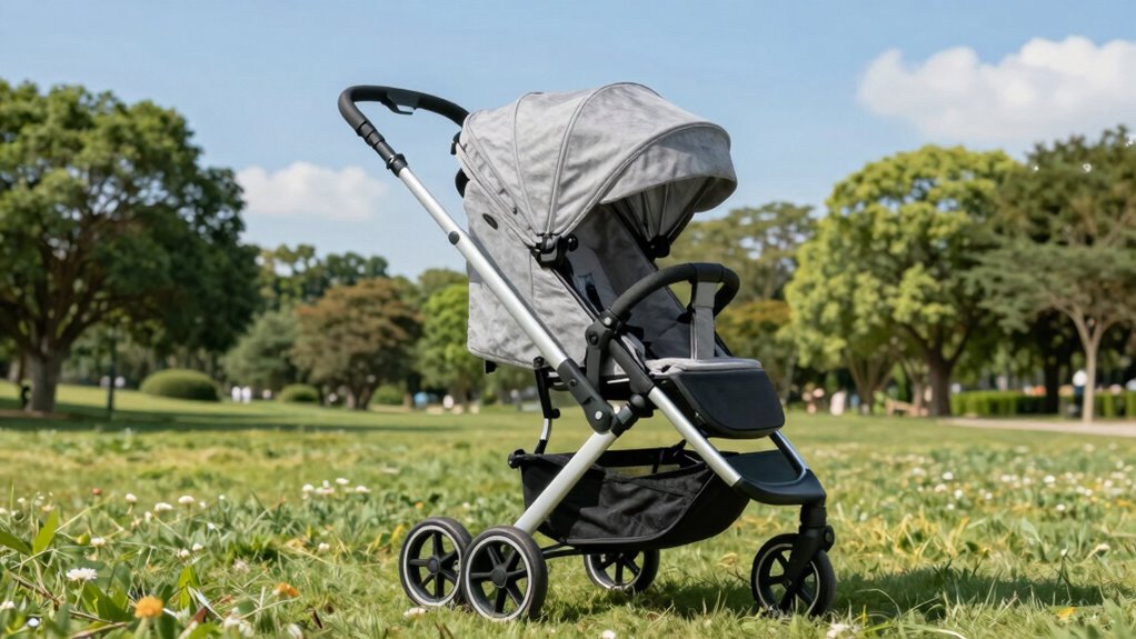 adjustable handlebar and canopy