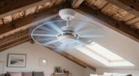 attic vs whole home fans