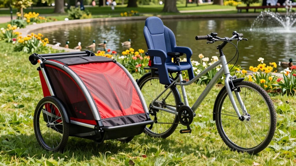 bike trailer safety features