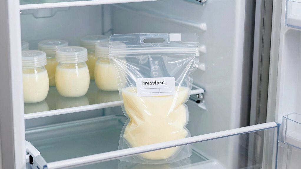 breastmilk storage and freshness