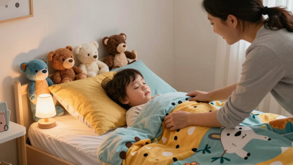 calm bedtime environment strategies