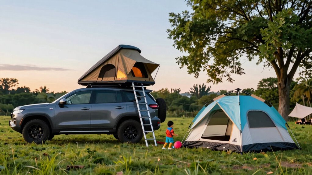 camping gear choice depends