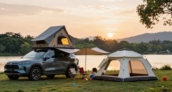 camping space and convenience