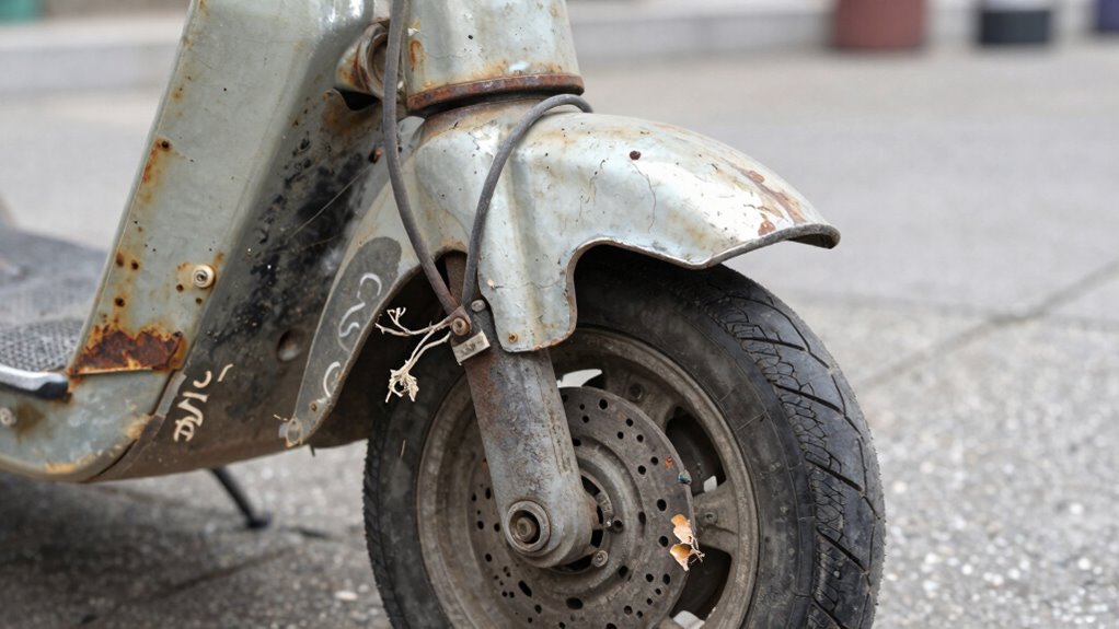 check scooter parts regularly