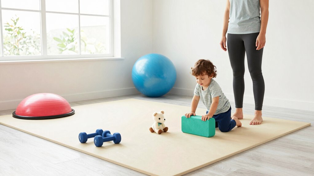 child safe home workout equipment