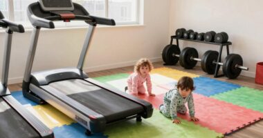 childproof home gym equipment