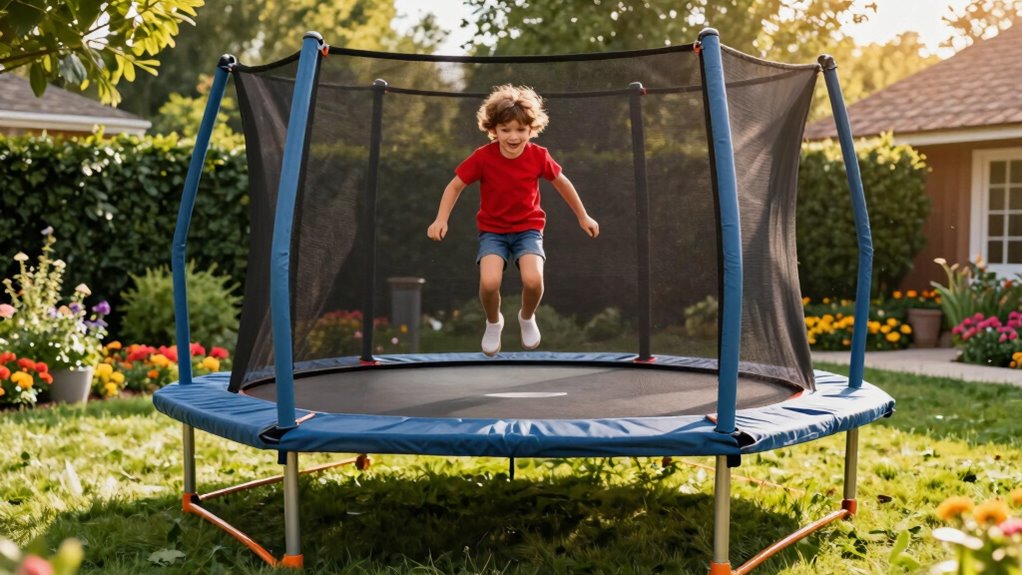 choose age appropriate safe trampolines