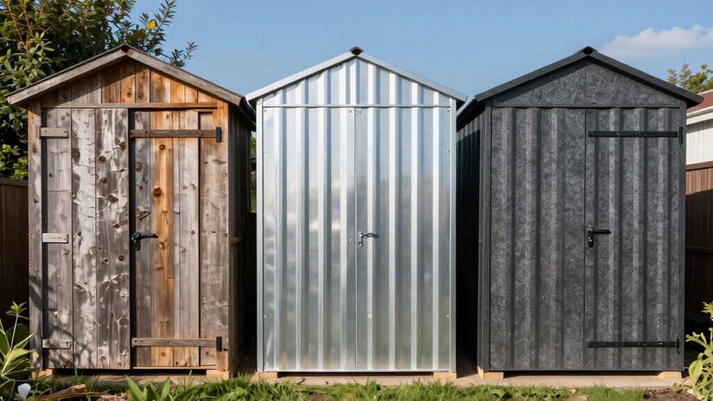 climate compatible shed materials