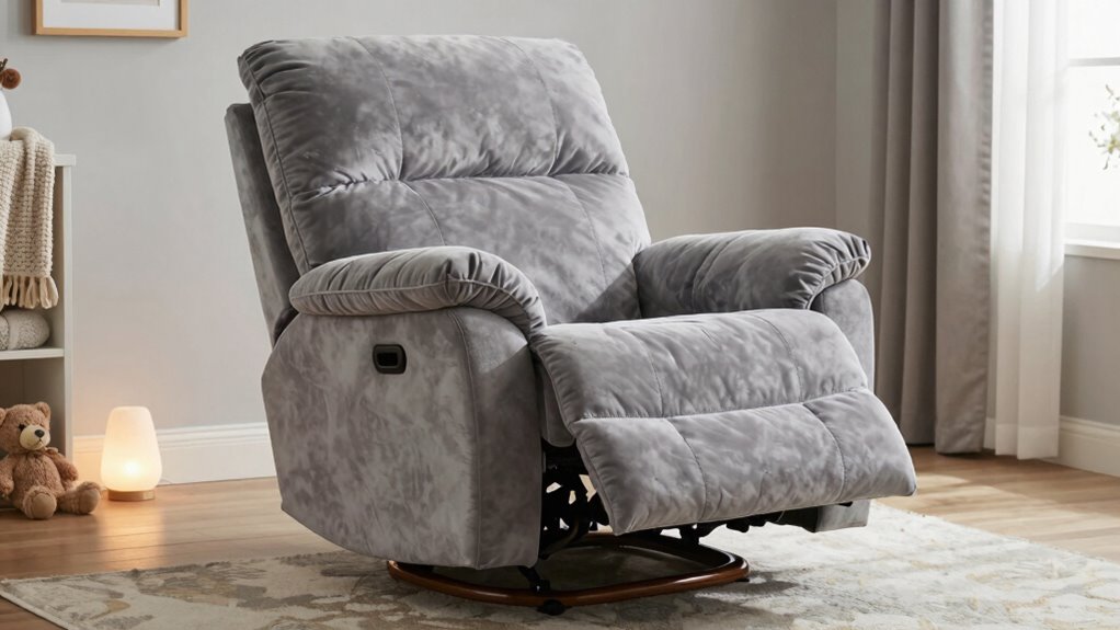 comfortable safe nursery recliner