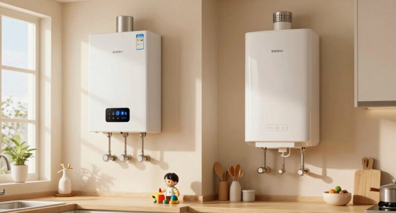 compare tankless and tank