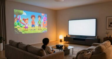comparing projector and tv