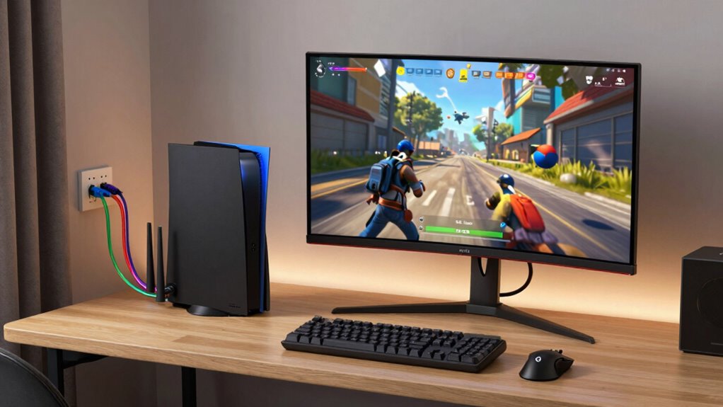 dedicated gaming network setup