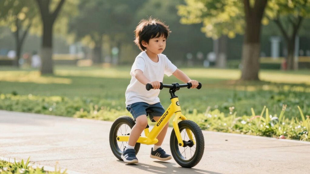 developing balance and steering